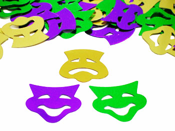 Mardi Gras Confetti by the pound or packet